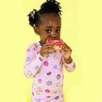 Pink Donut 2pc PJ - Denny's