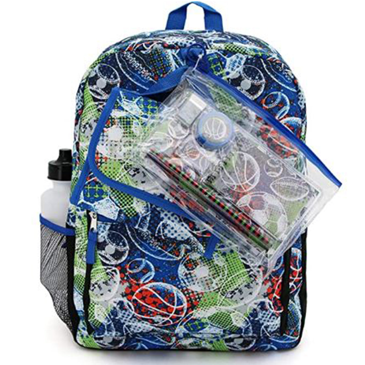 Sports Balls 11 Piece Backpack - Denny's