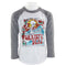 Grateful Dead Skeleton Guitar Raglan - Denny's