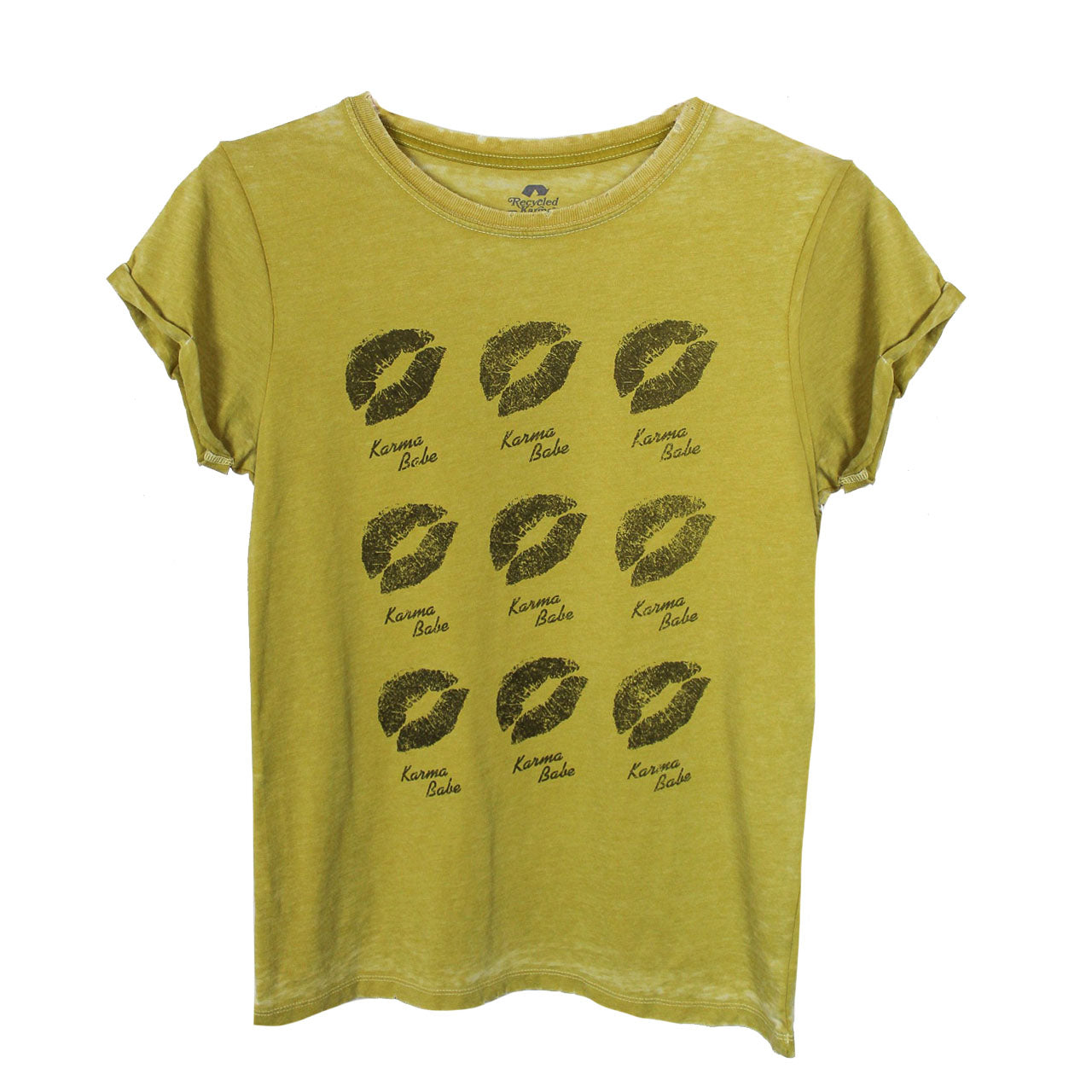 S/S Lips Karma Babe  Crew - Denny's