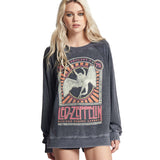 Led Zeppelin Burnout Crew Sweatshirt - Denny's