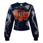 Syracuse Crop Bleached Sweatshirt - Denny's