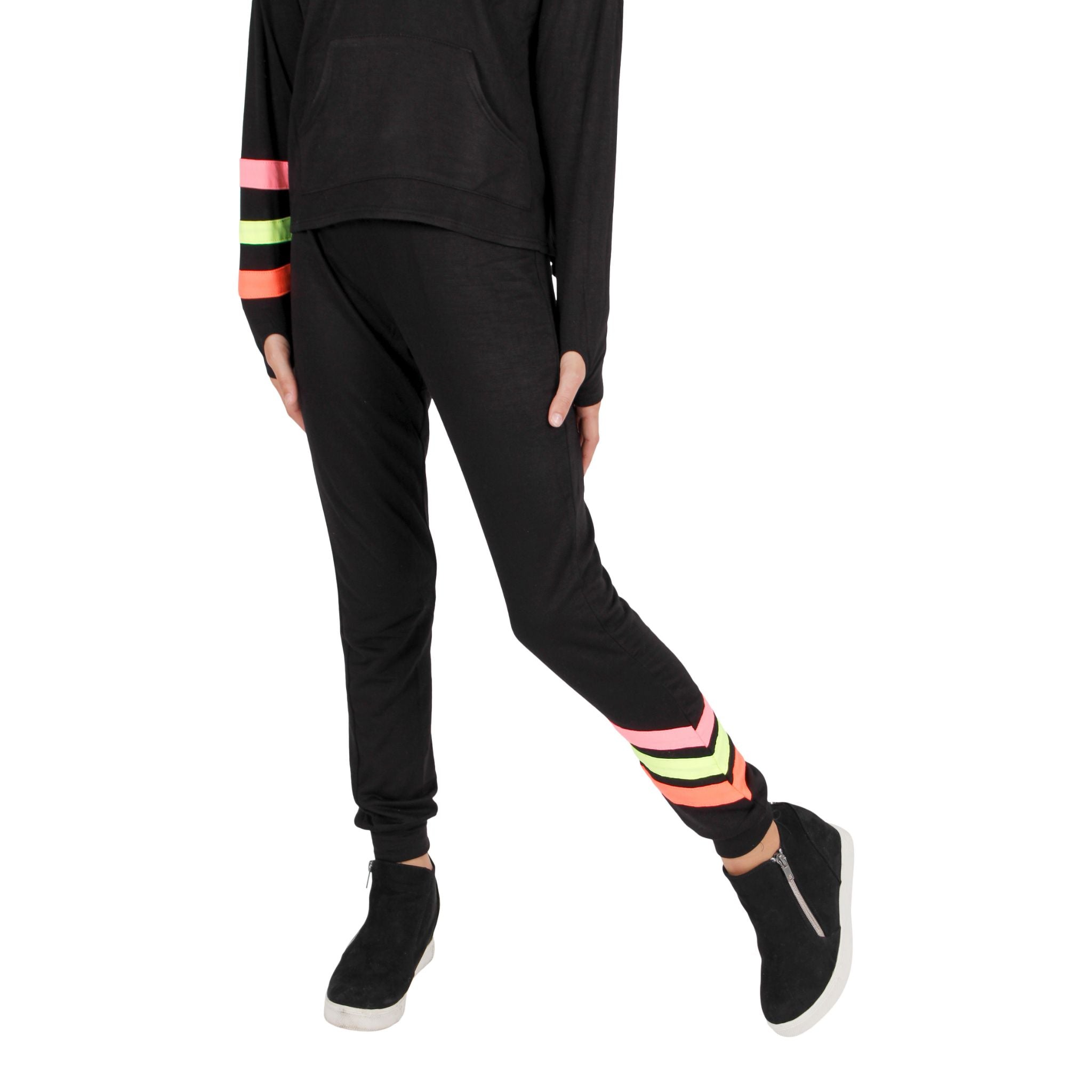 Sweatpant with Neon Stripes - Denny's