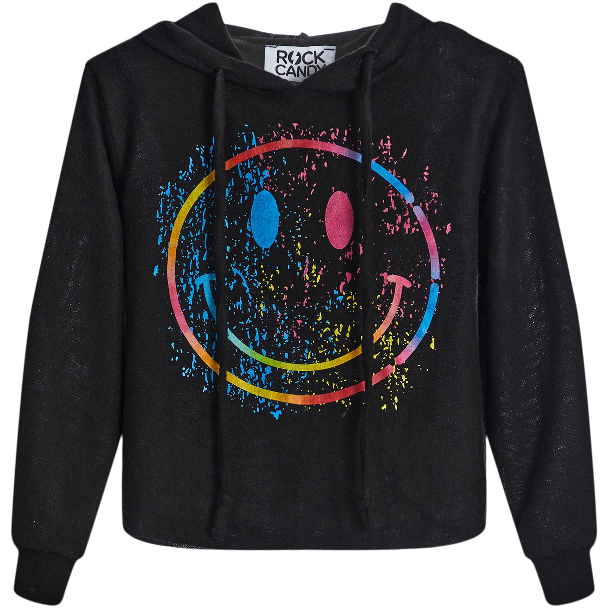 Smiley Splatter Hacci Hoodie - Denny's