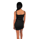 Leopard Strap Mini Dress - Denny's