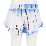 Tie Dye Ruffle Short - Denny's