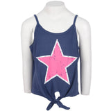 Tie Front Tank with Star - Denny's