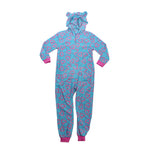 Hooded Onesie Blue A Toll - Denny's