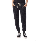 Leopard Burnout French Terry Jogger - Denny's