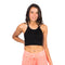 Thick Ribbed Racerback Crop Tank - Denny's