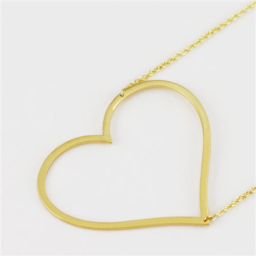 Gold Heart Necklace - Denny's