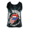 Rolling Stones Tie Dye Crop Tank - Denny's