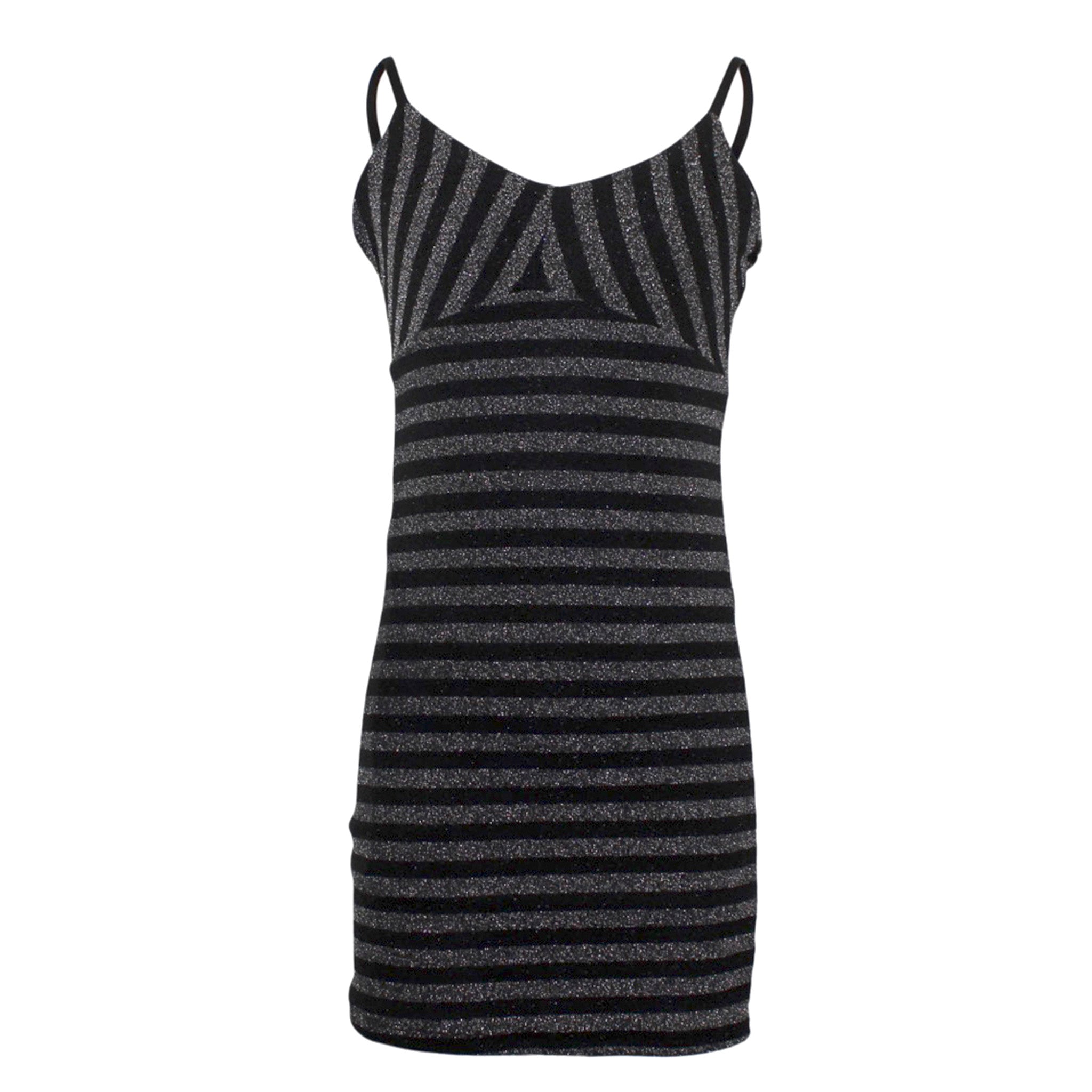Lurex Stripe Dress - Denny's