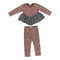 Two Piece Set with Leopard Tunic & Legging - Denny's