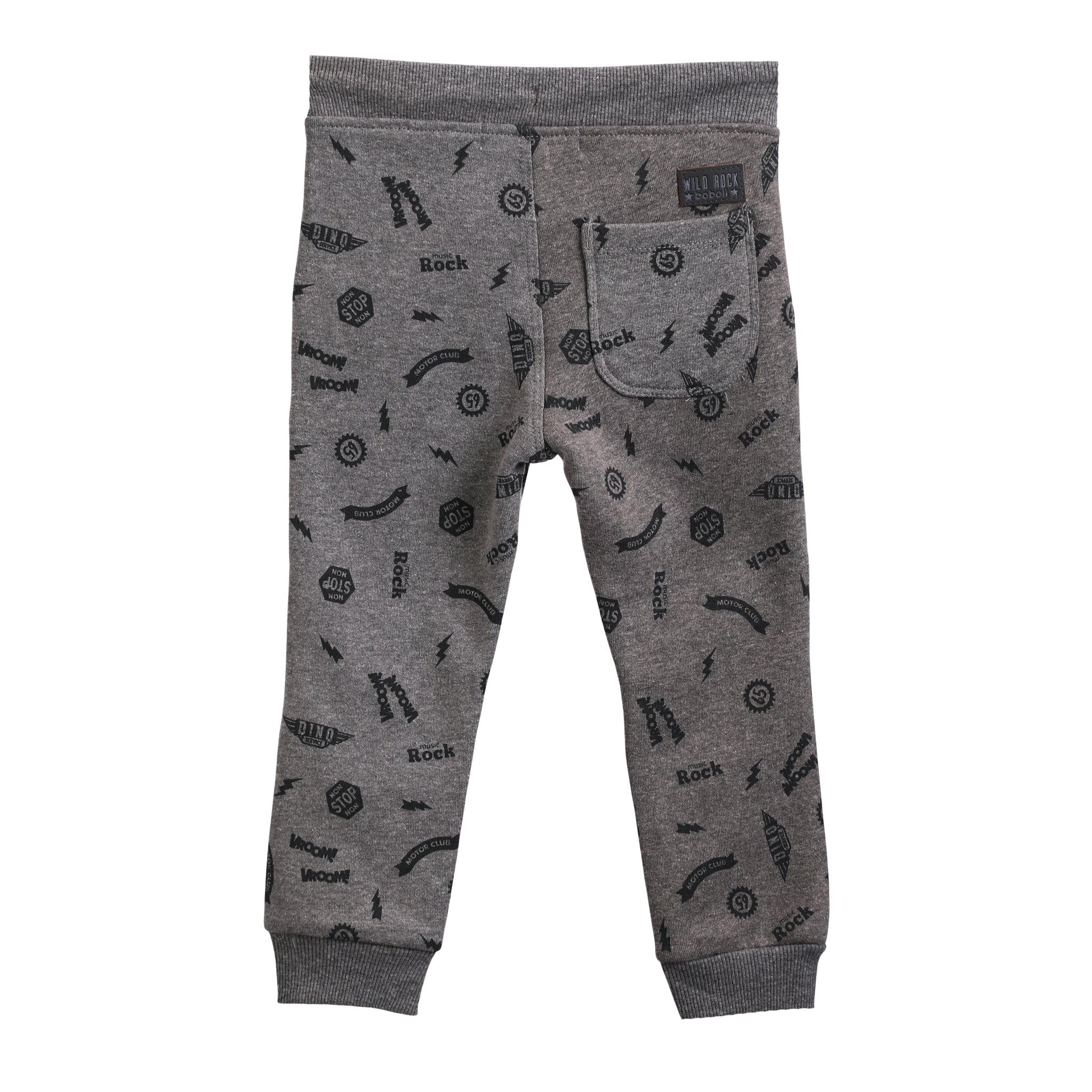 Motor Club Print Fleece Pant - Denny's