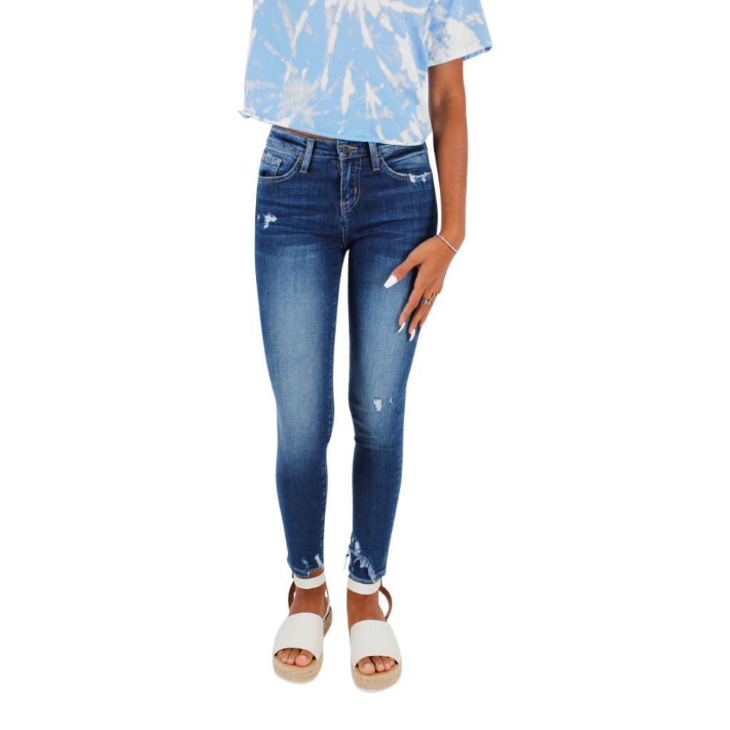 Distressed Skinny Jean - Denny's