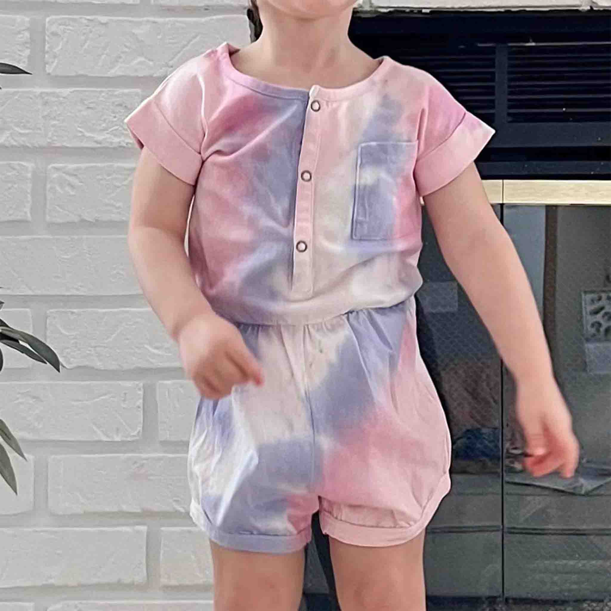 Judy Tie Dye Romper - Denny's