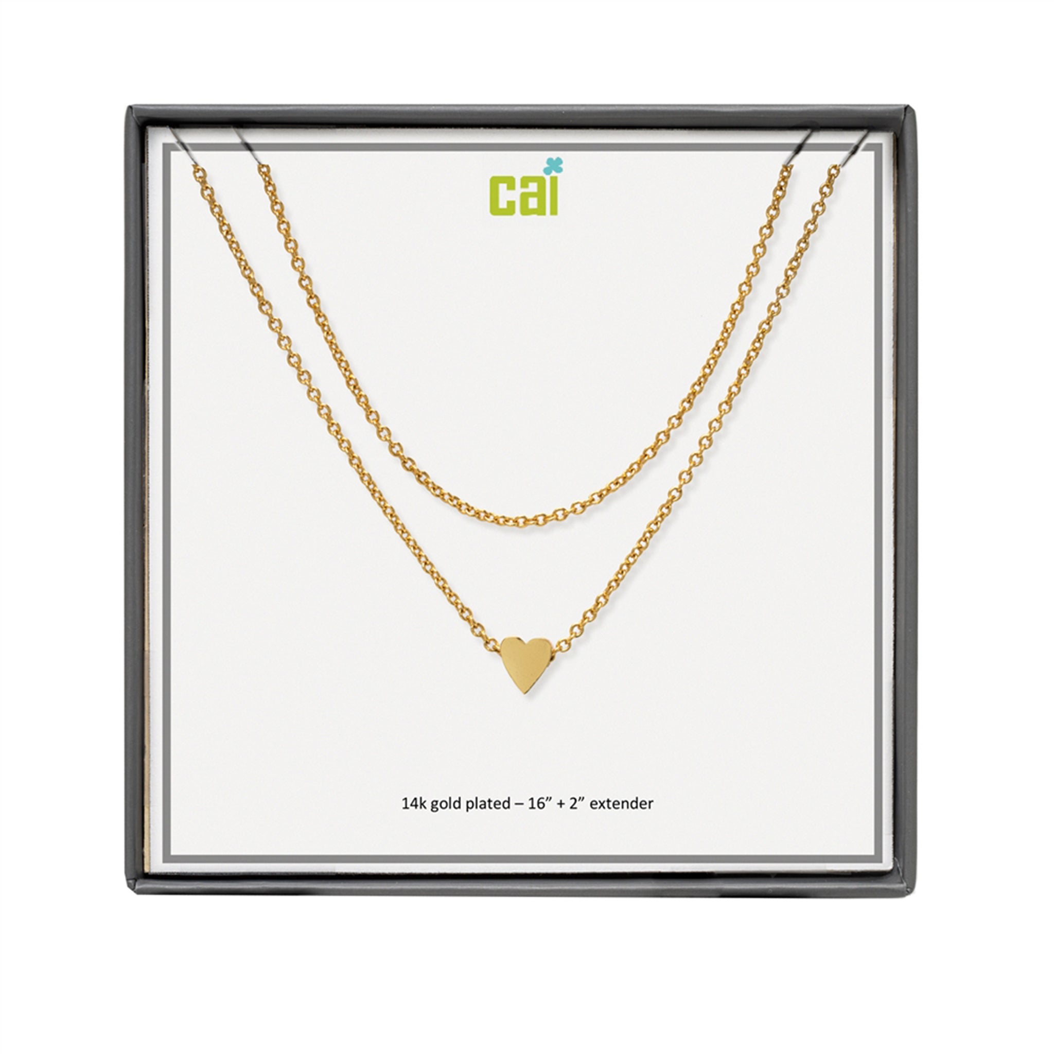 Heart Layering Necklace - Denny's