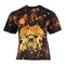 Queen Crop Bleached Tee - Denny's