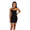 Cut Out Mini Dress - Denny's