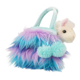 Fancy Pals Furry Twilight Llama Pet Carrier Purse - Denny's