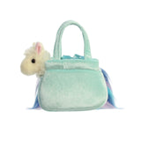 Fancy Pals Furry Twilight Llama Pet Carrier Purse - Denny's