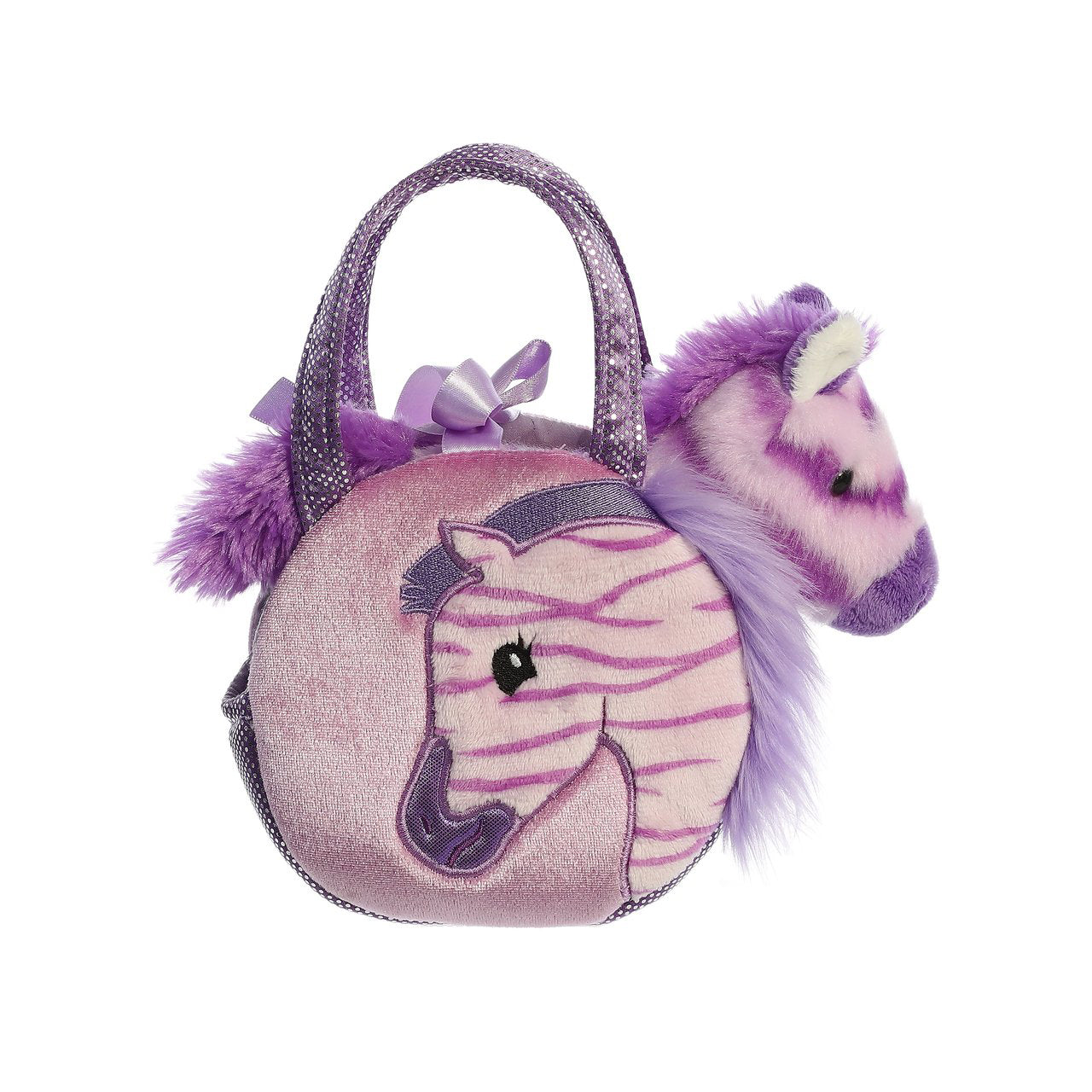Fancy Pals Jungles Bundles Zebra Pet Carrier Purse - Denny's