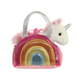 Fancy Pals Over The Rainbow Unicorn Pet Carrier Purse - Denny's