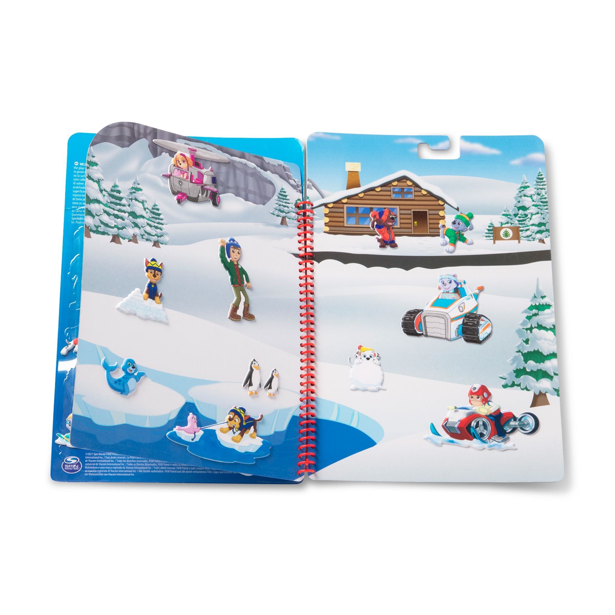Paw Patrol Jakes Mountain Puffy Stickers - Denny's