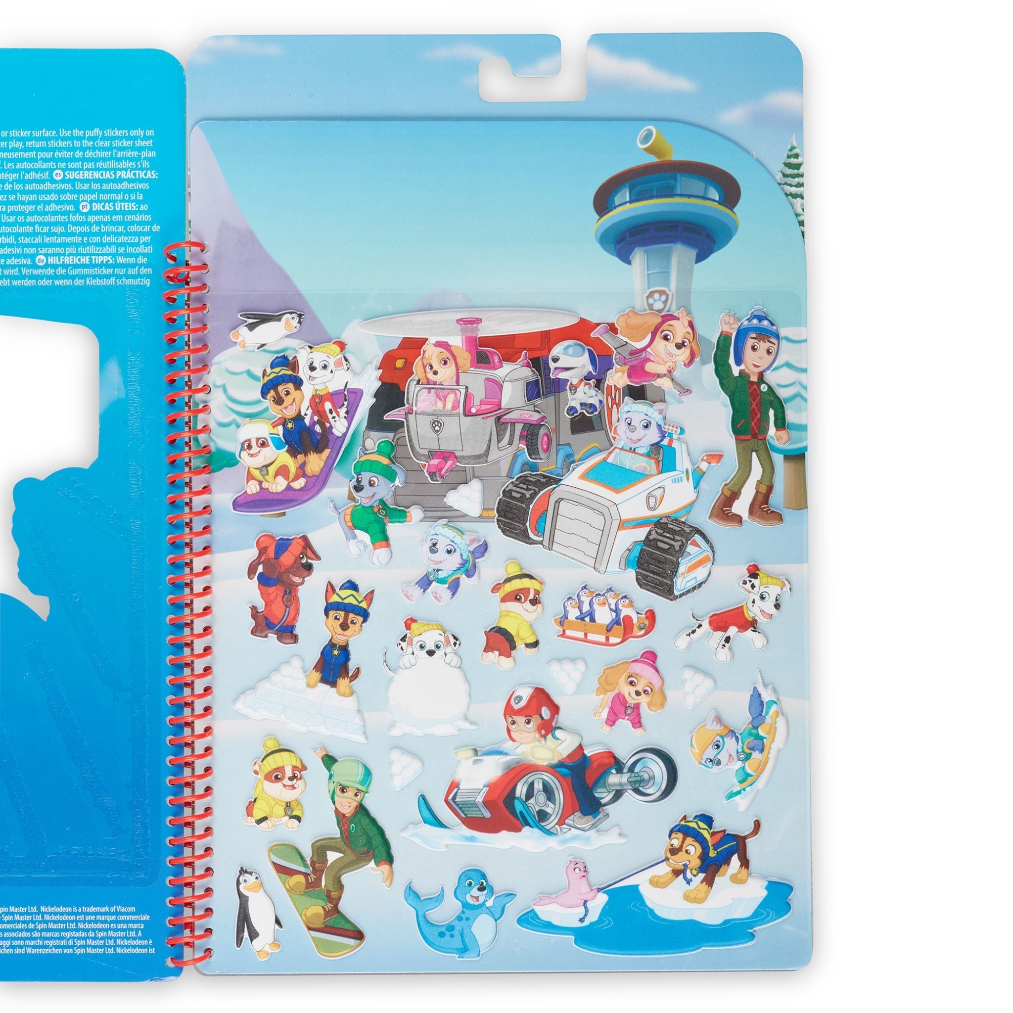 Paw Patrol Jakes Mountain Puffy Stickers - Denny's
