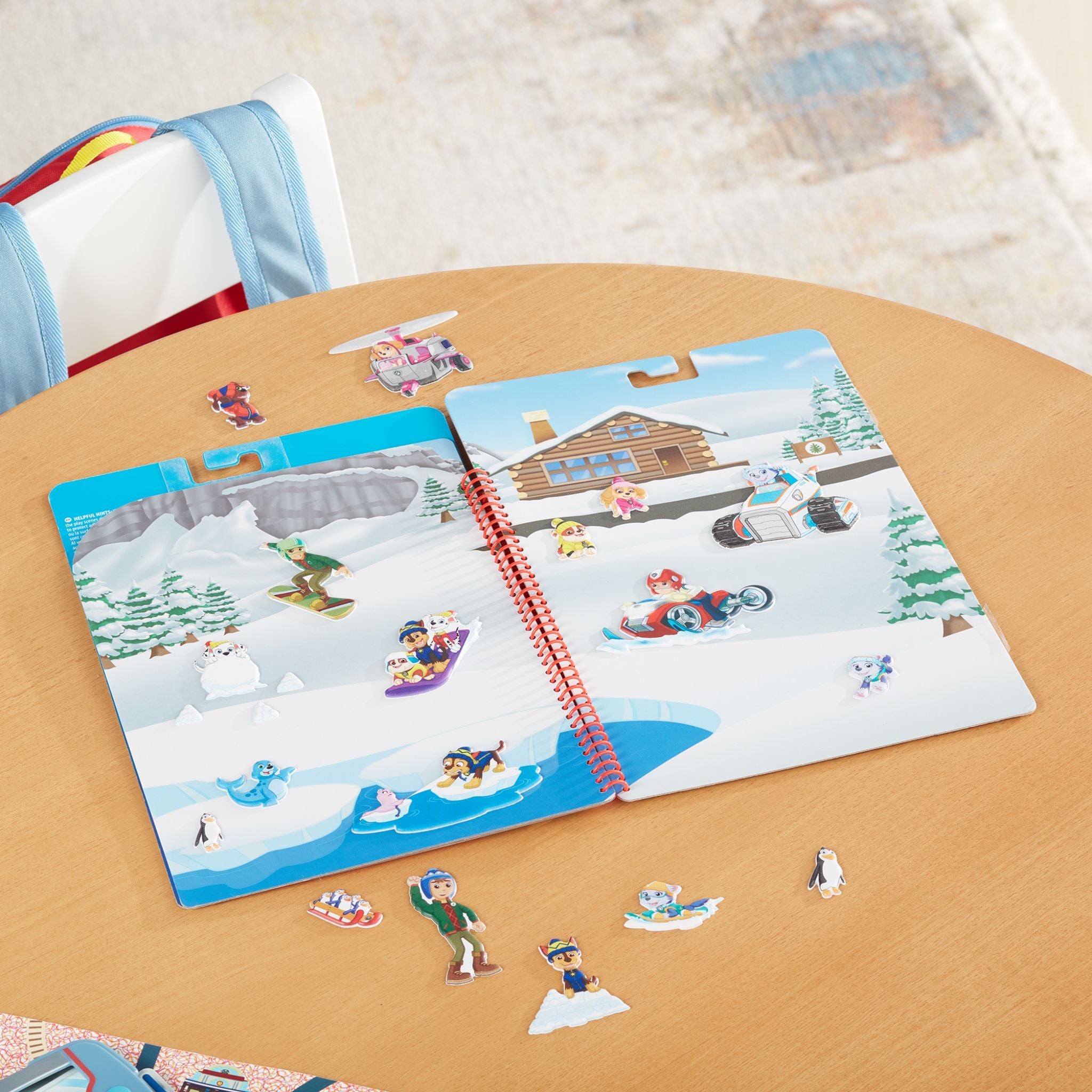 Paw Patrol Jakes Mountain Puffy Stickers - Denny's
