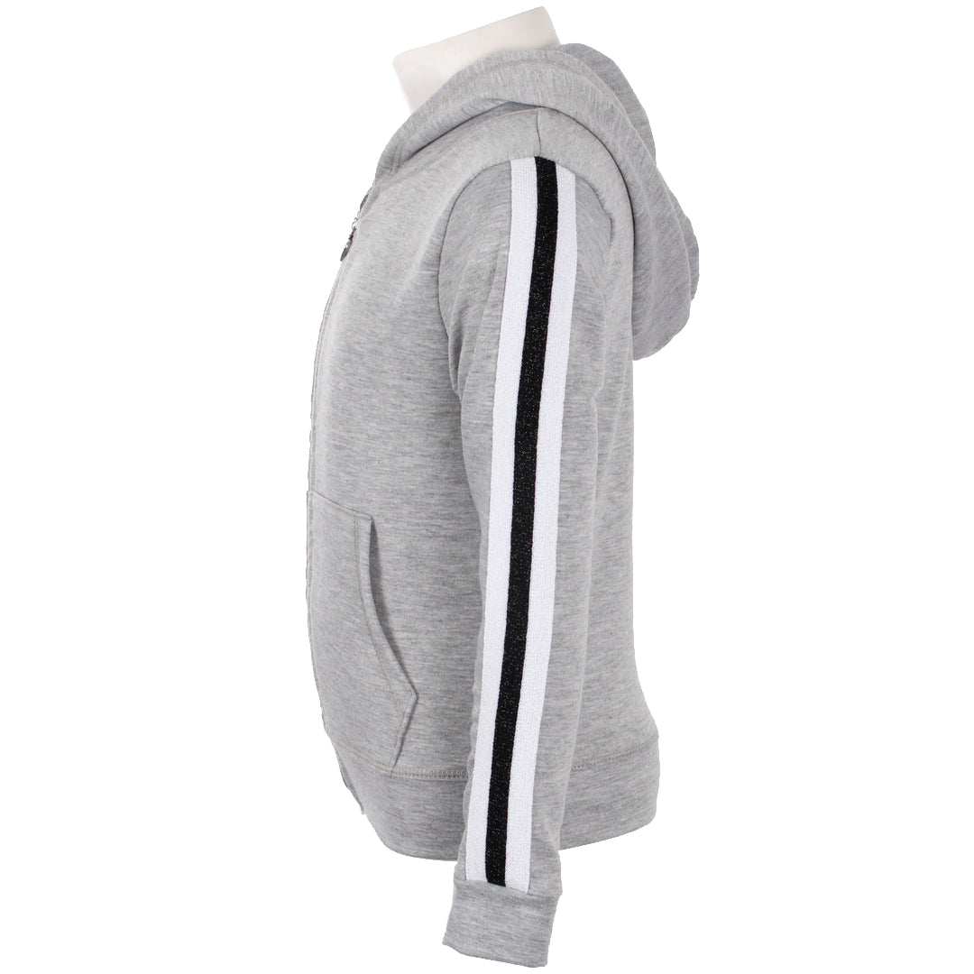 Zip Hoody with Black Stripe - Denny's