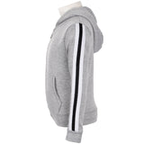 Zip Hoody with Black Stripe - Denny's