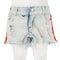 Denim Short with Rainbow Taping - Denny's