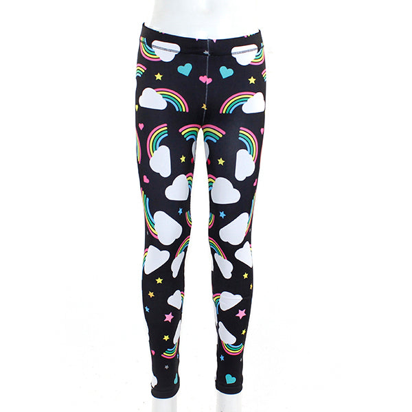 Rainbow And Clouds Legging - Denny's