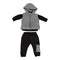 Two Piece Set Grey & Black - Denny's