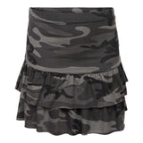 Camo Ruffle Skirt - Denny's