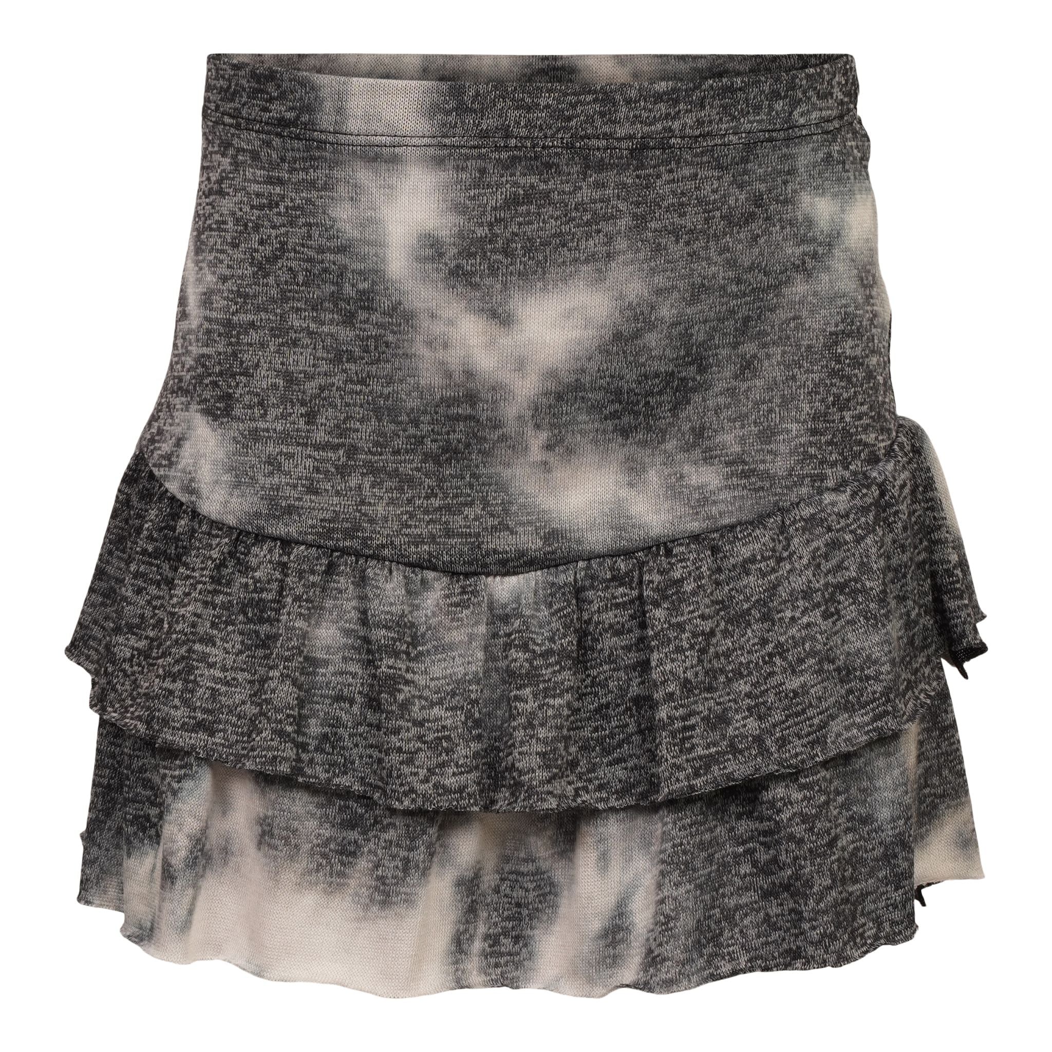 Tie Dye Slub Ruffle Skirt - Denny's
