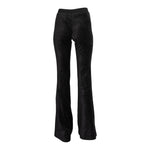 Velour Flare Pant - Denny's