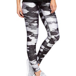High Rise Heather Grey Camo Legging - Denny's