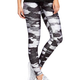 High Rise Heather Grey Camo Legging - Denny's