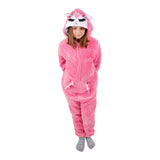 Zip Sleeper Flower Crown Combo Furry Fleece Llama - Denny's