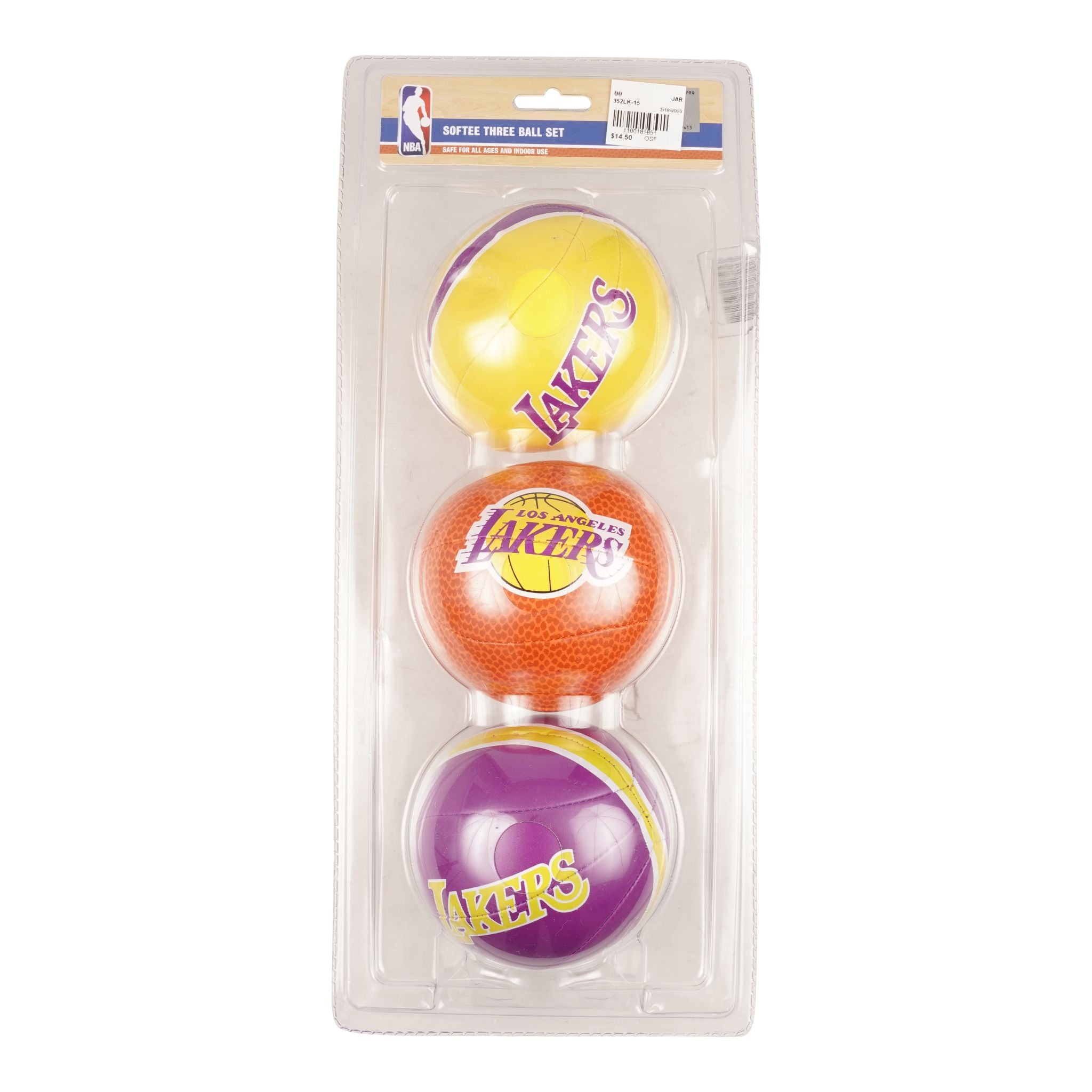 LA Lakers 3 Ball Set - Denny's