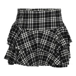 Plaid Ruffle Skort - Denny's