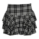 Plaid Ruffle Skort - Denny's