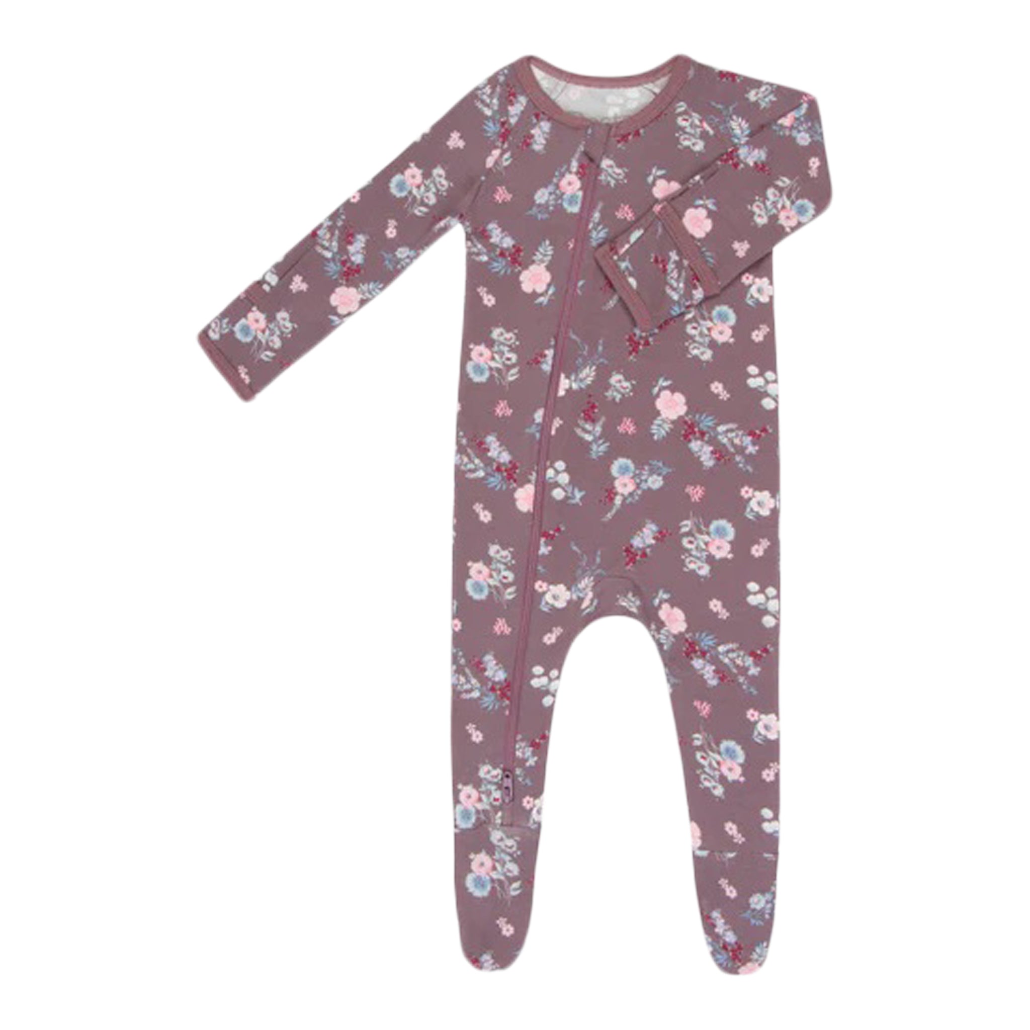 Fall Floral Footie - Denny's