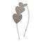 Crystal 3 Hearts Headband - Denny's