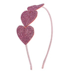 Crystal 3 Hearts Headband - Denny's