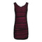 Cinch Sides Mesh Dress - Denny's