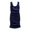 Cruched Velvet Shirred Dress - Denny's